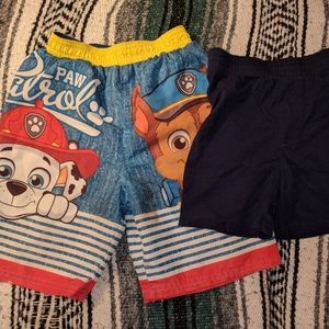 Set of Little Boys Shorts (Swim Trunks)